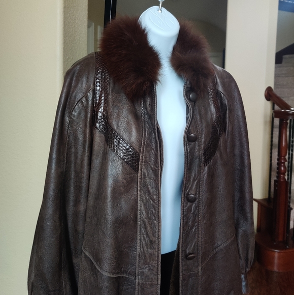 Szor-Diener Furs & Leather Jacket Size S - Picture 6 of 16